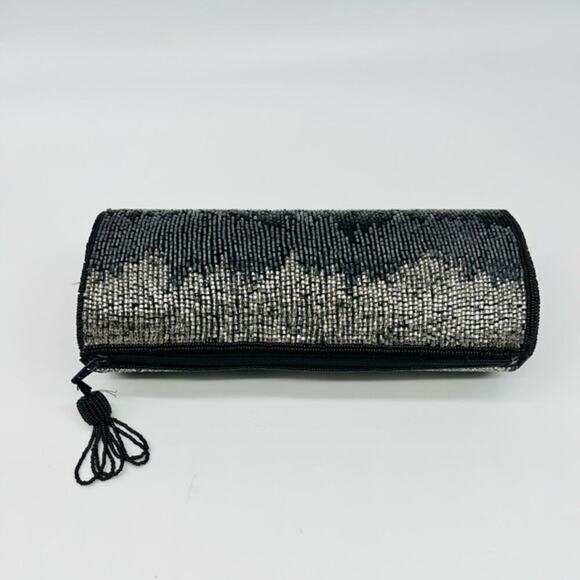 Stunning Imperial Fashion vintage hombre fully beaded evening clutch - Picture 4 of 16